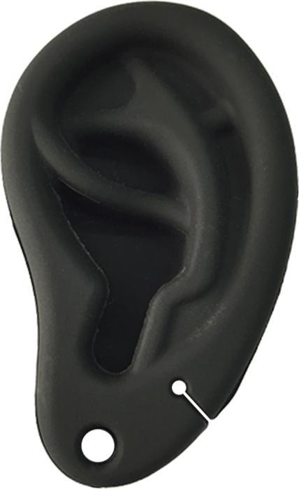 Immagine prodotto Star Piercing Silikon Ohr dunkel mit Saugnapf (Silicone)