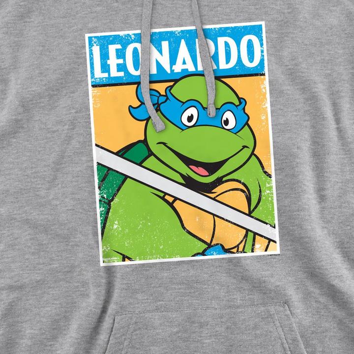 Immagine prodotto Teenage Mutant NT Felpa con Cappuccio Leonardo Uomo (L)