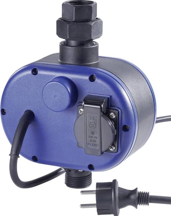 Produktbild Renkforce Elektronischer Druckschalter Schwarz, Blau
