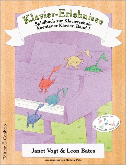 Produktbild Klavier-Erlebnisse Spielbuch zur Schule 1 (Deutsch, Leon Bates, Janet Vogt, 2016)