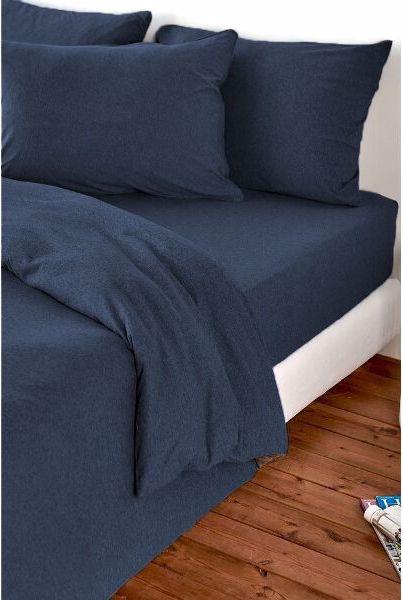 Produktbild Living Home Melange Jersey Uni (Duvetbezug, 200 x 210 cm)