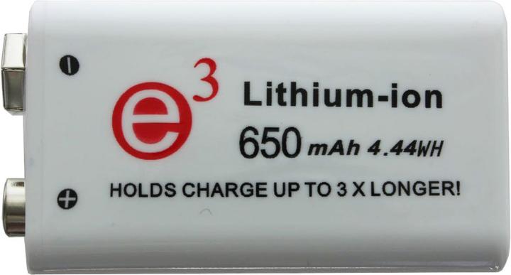 Actual product image AccuCell Akku 9V-Block, 6LR61, 6F22 (1 pcs., 9V Block, 650 mAh)