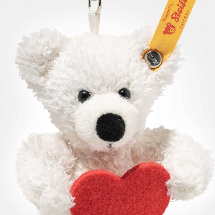 Produktbild Steiff Anhänger Lotte Teddybär Love weiss 12cm (12 cm)