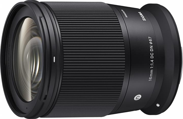 Produktbild Sigma 16mm F1,4 DC DN | Contemporary (Canon RF) (Canon RF, APS-C / DX)