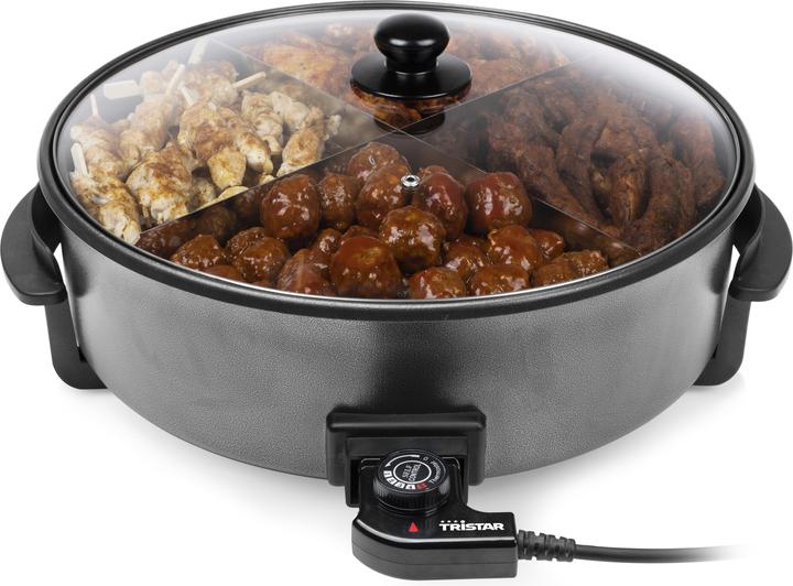 Actual product image Tristar Multifunction pan (40 cm, Frying pan, Aluminium)