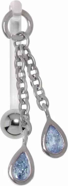 Produktbild Bijouteria Intimpiercing (Bioplast, Chirurgenstahl 316L, Zirkonia)