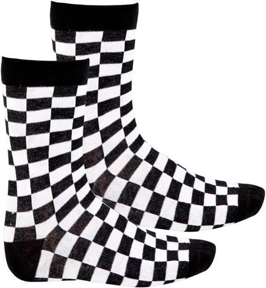 Urban Classics Checker Socks 2-Pack (2er Pack, 43 - 46)