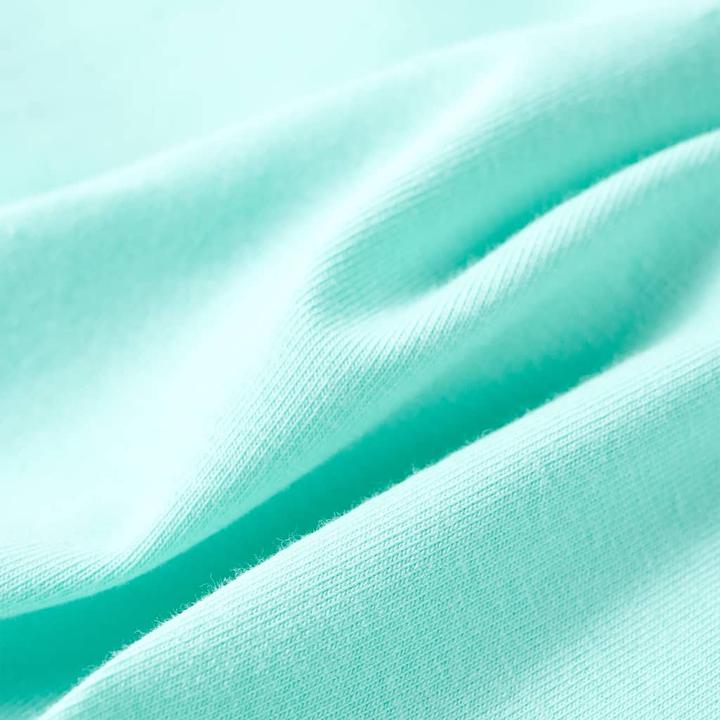 Immagine prodotto VidaXL Maglietta per bambini Verde menta chiaro 128,Materiale: 95 (128)