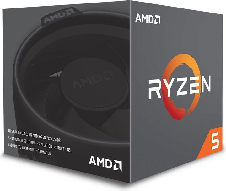 Produktbild AMD Ryzen 5 2600 (AM4, 3.40 GHz, 6 -Core)