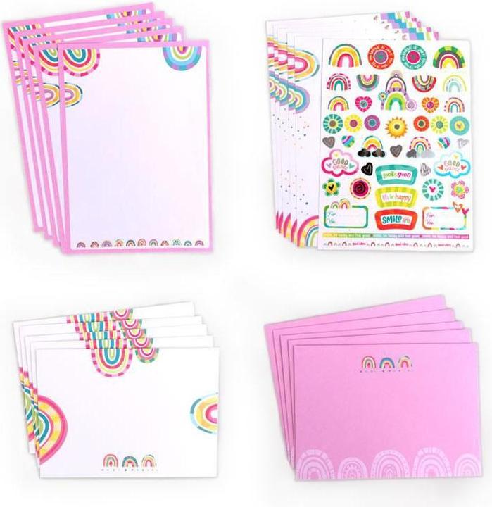 Produktbild Trendhaus Briefpapier-Set mit Stickersheet (42 Stk.)