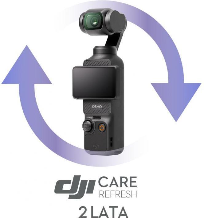 Image du produit DJI Care Refresh (Osmo Pocket 3) 2 ans (carte) (24 mois, Support technique, Garantie postale)