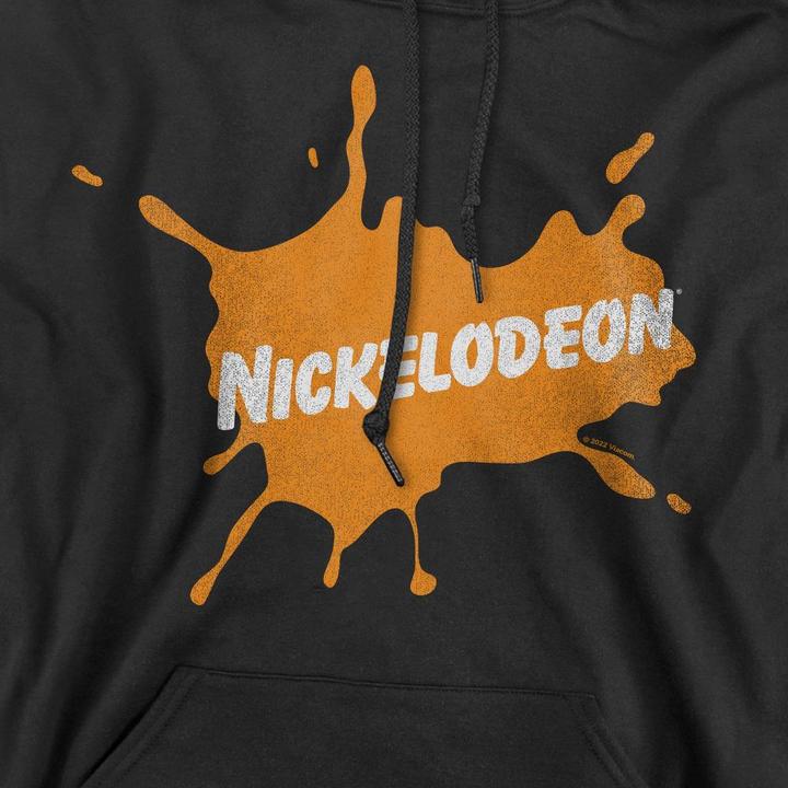Immagine prodotto Nickelodeon Felpa con Cappuccio Logo Retro Burst Uomo (L)
