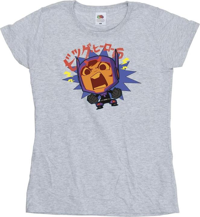 Disney Big Hero 6 Baymax Hiro Angry Manga TShirt (M)