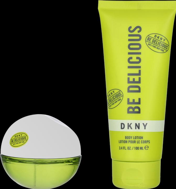 Actual product image DKNY Donna Karan NY Be Delicious Women Giftset Eau de Parfum 30 / Body Lotion 100 (Fragrance set)