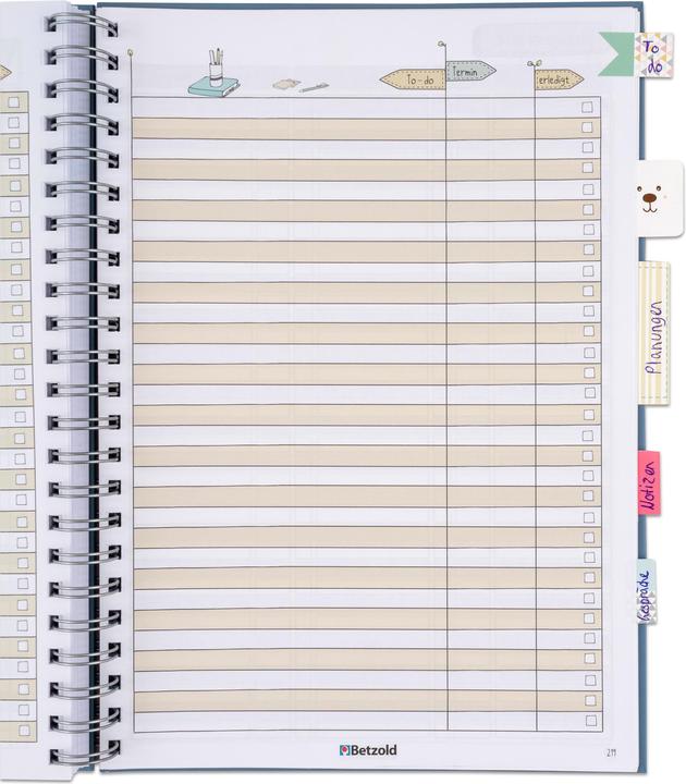 Produktbild Betzold Index-Sticker für Kalender und Planer