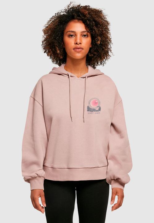 Actual product image Merchcode Ladies Sunset Charm Oversized Hoody - 170047 (XXL)