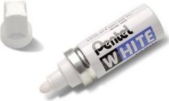 Actual product image Pentel Permanent marker X100W, round tip, white (White, 3 mm, 1 x)