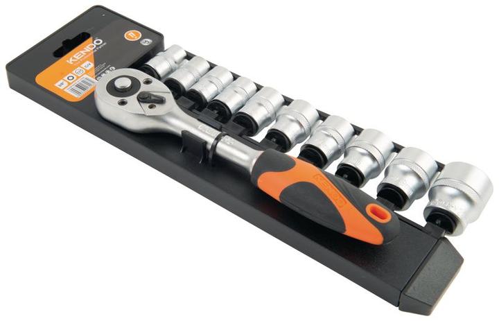 Immagine prodotto Kendo Zwölfkant-Steckschlüsselsatz 3/8" 11-teilig (22 mm)
