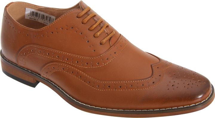 Produktbild Universal Textiles Jungen Schnürschuhe mit Flügelkappe und Lochverzierungen (39)