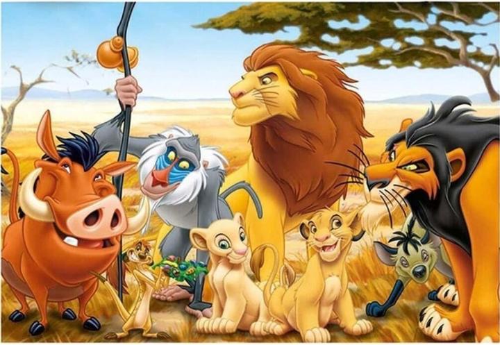 Actual product image Educa Lion King & Jungle Book (50 pieces)