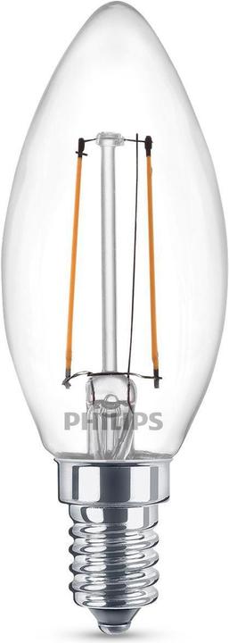 Produktbild Philips Lampe (E14, 2 W, 250 lm, 2 x, E)