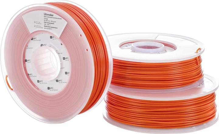 Produktbild Ultimaker Abs (ABS, 2.85 mm, 750 g, Orange)