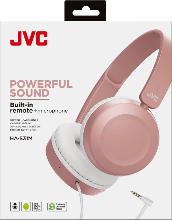 Produktbild JVC HA-S31M (keine Geräuschunterdrückung, Kabelgebunden)