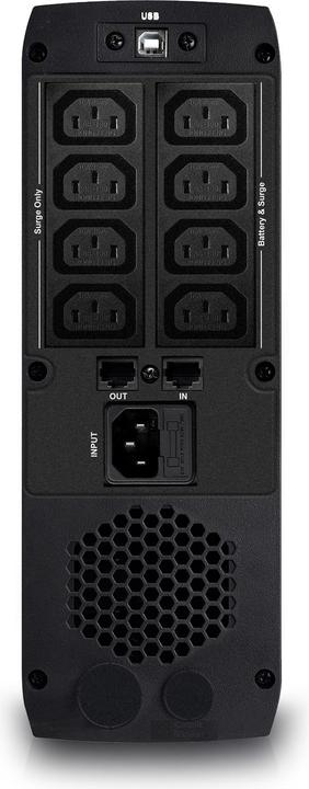 Produktbild V7 1500VA UPS TOWER LCD 8 IEC 230V USB (1500 VA, 900 W, Line-Interaktiv USV)