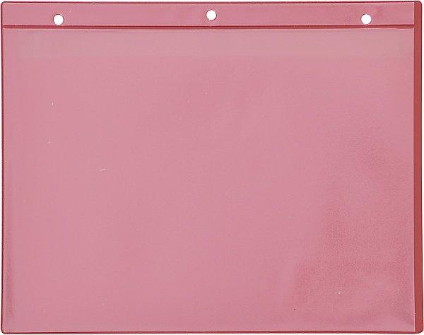 Valdemar Krog Dokumententaschen, mit Magnetstreifen, VE 50 Stk, BxH 235x170 mm, DIN A5, rot (A5)