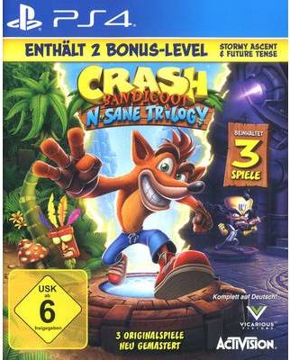 Produktbild Activision Crash Bandicoot - N' Sane Trilogy (PS4, DE)