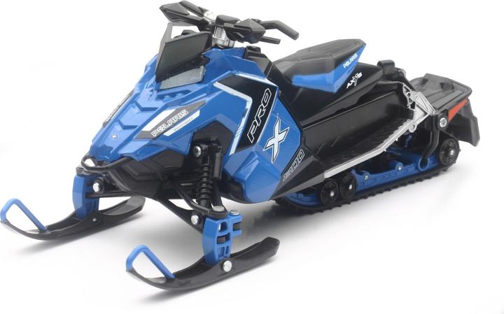 Actual product image Jägerndorfer Snowmobile 1:16 Two colours blue/black