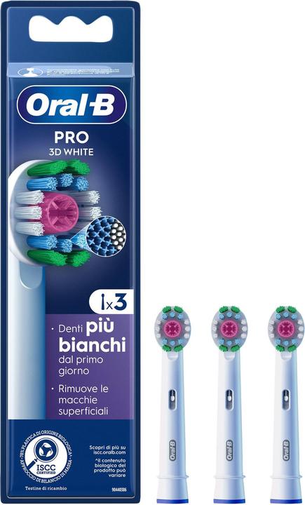 Produktbild Braun Oral-B Pro 3D White Ersatzköpfe, 3 Köpfe (3 x)