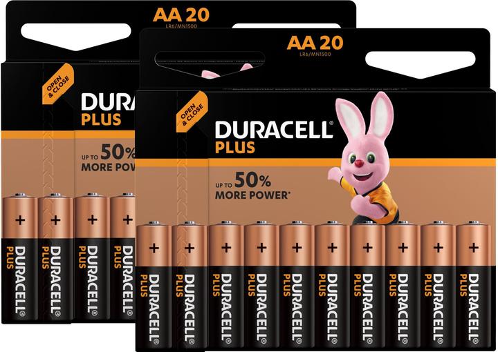 Produktbild Duracell Plus (40 Stk., AA)