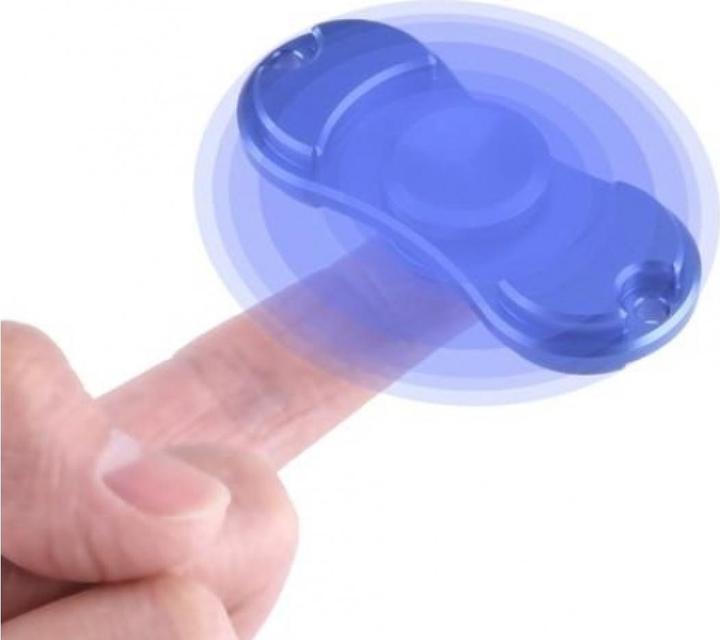 Actual product image FidgetSpinner Duo Spinner 2-Wing Aluminium