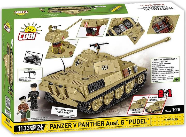 Produktbild Cobi Historische Sammlung Panzer V PANTHER Ausf. G