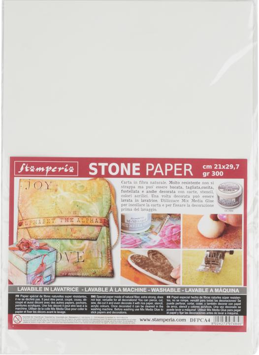 Image du produit Stamperia Papier de roche (300 g/m², 1 x)