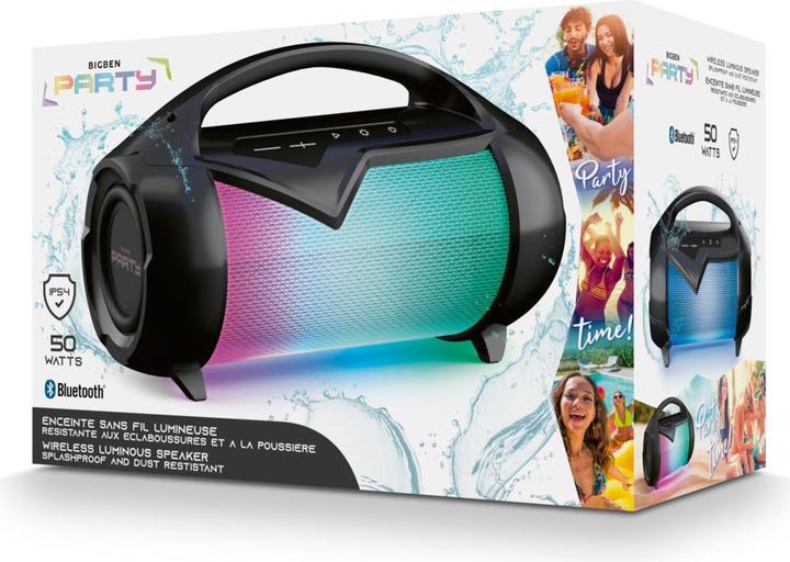Image du produit Bigben Enceinte Bluetooth Audio Party Lite IP (4 h, Fonctionnement sur piles)