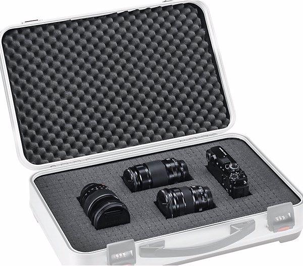 Produktbild Zarges Würfelschaum-Set, für Inhalt 28 l, Innenmass LxBxH 516x350x159 mm (1 Stück)