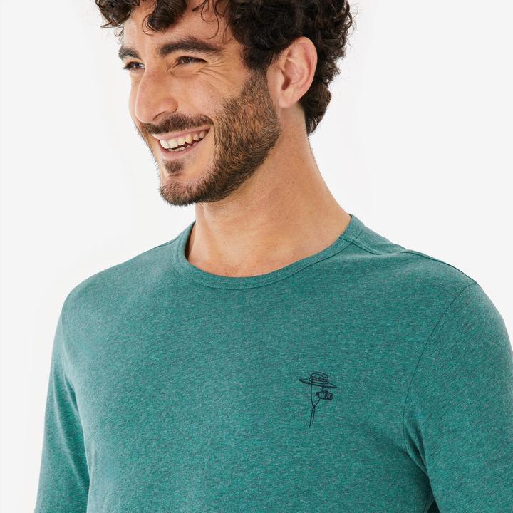 Produktbild Quechua T-Shirt Herren Wandern - NH100 grün (XL)
