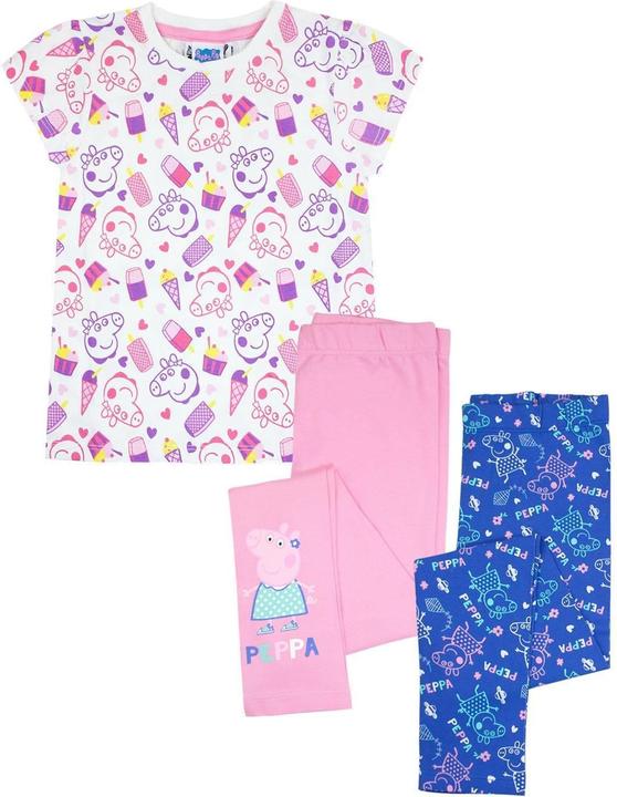Peppa Pig Schlafanzug Mädchen kurzärmlig (86)