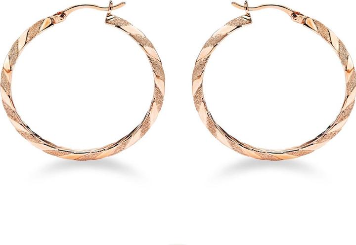 Image du produit Amor Ces boucles d'oreilles à la mode sont fabriquées en argent sterling 925 (Argent)