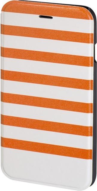 Produktbild Hama Stripes, Folio, Apple, iPhone 6/6s, 11.9 cm (4.7"), Orange, White (Apple iPhone 6)