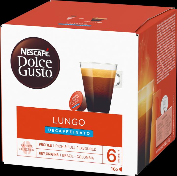 Nescafé Dolce Gusto Lungo Decaf (16 x Port.)