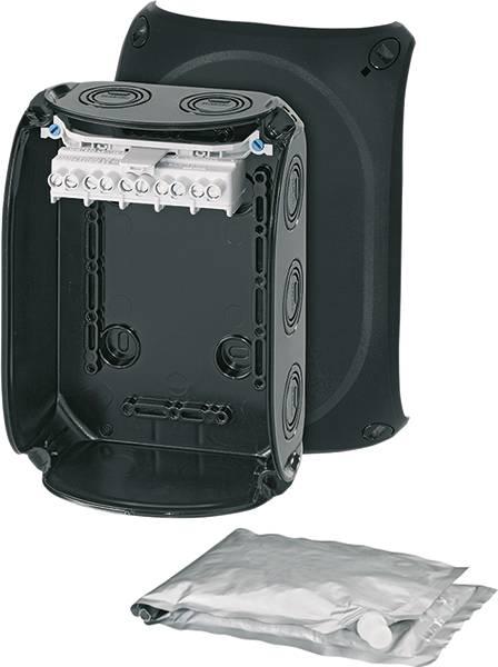 Produktbild Hensel HEN WP 1006 B Kabelabzweigkasten 1,5-6qmm 3ph. 10qmm 1ph. 5polig schwarz