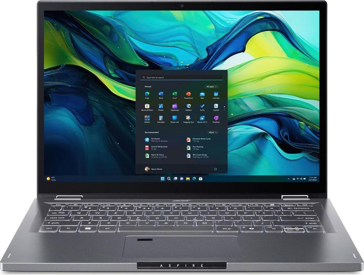 Image du produit Acer Aspire Spin 14 (14", Intel Core 7 150U, 16 Go, 1000 Go, CH)