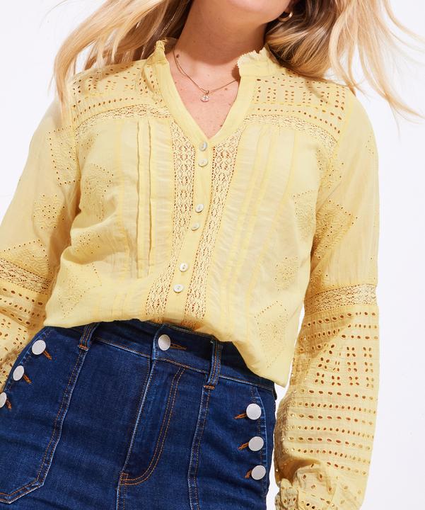 Actual product image Joe Browns Vintage Broderie Detail Top (40)