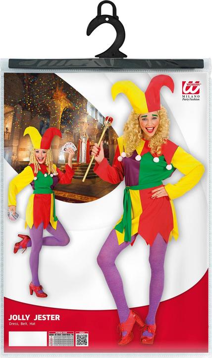 Actual product image Widmann Funny court jester costume for ladies (S)