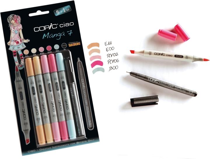 Actual product image Copic Manga 7 (Grey, 3 mm, 1 x)