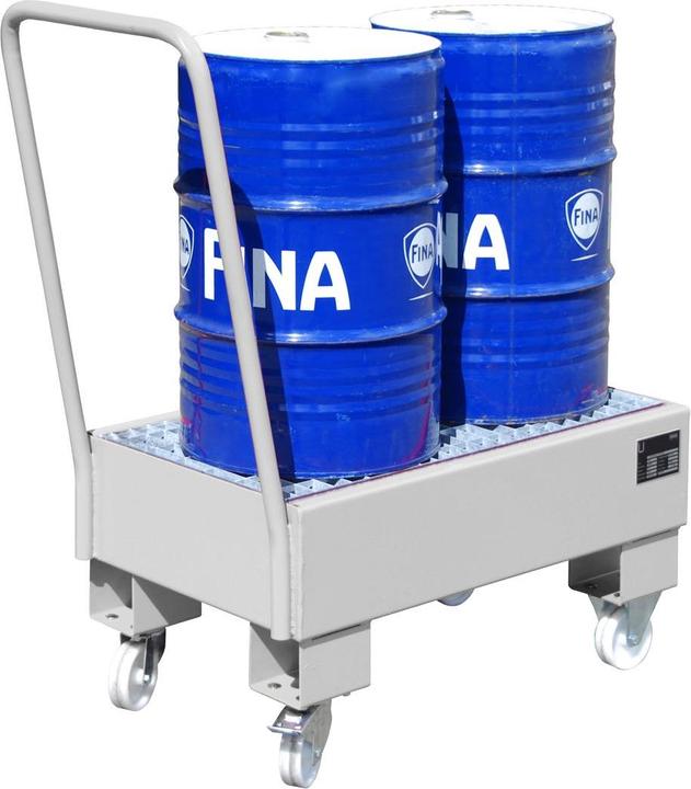 Produktbild kaiserkraft Auffangwanne aus Stahlblech, fahrbar