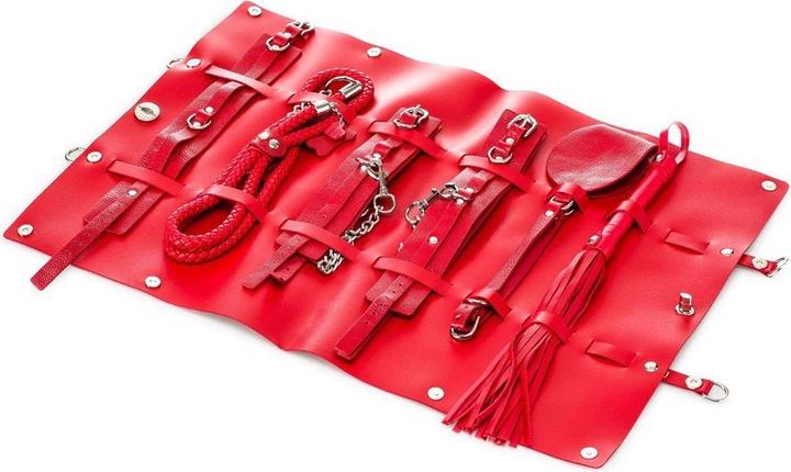 Produktbild Zenn Leder Bondage Set 9-teilig